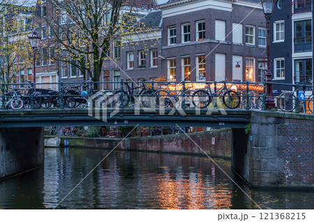amsterdam city a t night 121368215