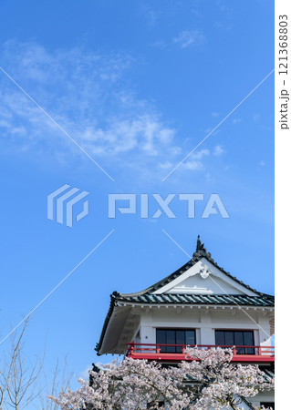 春 涌谷城 満開の桜 春 涌谷城 満開の桜 121368803