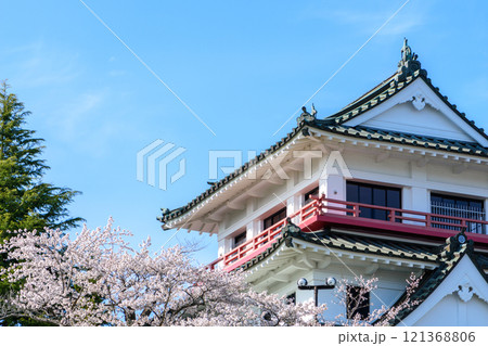 春 涌谷城 満開の桜 春 涌谷城 満開の桜 121368806