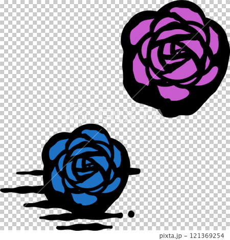 Simple rose Simple rose 121369254
