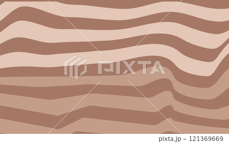 Brown background retro horizontal banner. Abstract Mocha mousse gradation lines textured template. Monochrome chocolate backdrop. Minimal modern nude colors transition. Vector illustration Brown background retro horizontal banner. Abstract Mocha mousse gradation lines textured template. Monochrome chocolate backdrop. Minimal modern nude colors transition. Vector illustration 121369669