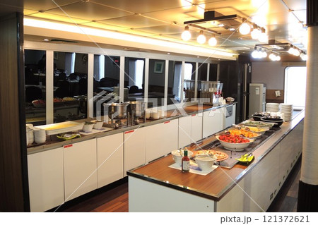 【パンスタークルーズ】パンスタードリームの船内「レストラン」 121372621