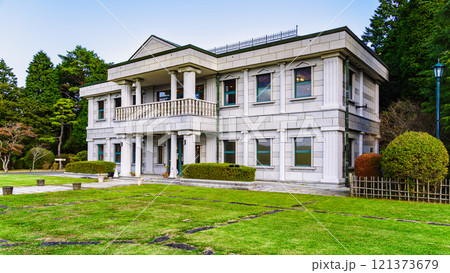 Lakeside Panorama Hall - Onshi-Hakone Park -Japan 121373679