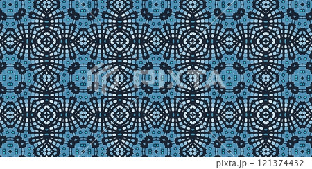 Abstract Kaleidoscope Geometry Psychedelic Art Fabric textile Pattern Background Wallpaper 121374432