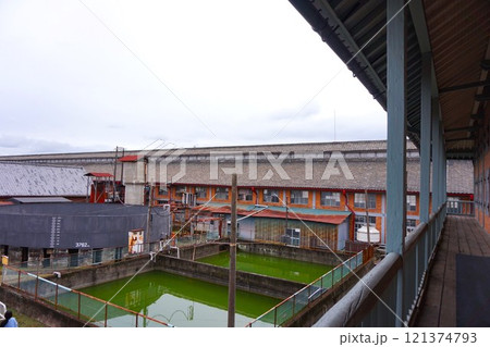 富岡製糸場　旧富岡製糸場　鉄水溜　重要文化財 121374793