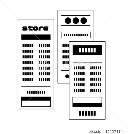 色々なレシート 色々なレシート 121375144