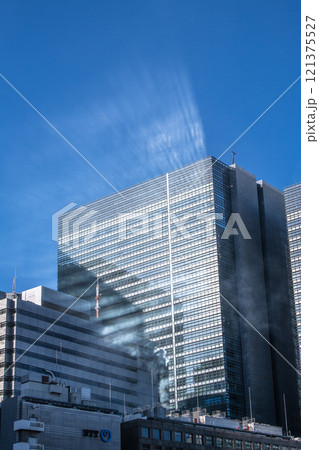 日本の東京都市景観 排熱と太陽光反射で浮かび上がる光景…大手町などのビル街を望む=12月22日 日本の東京都市景観 排熱と太陽光反射で浮かび上がる光景…大手町などのビル街を望む=12月22日 121375527