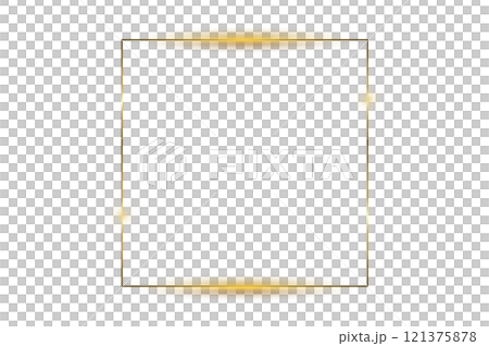Golden Frame Bokeh Square. Elegant Golden Glitter Frame on Background for Luxurious Designs. Stylish Gold Sparkle Border with Space for Text or Invitations Golden Frame Bokeh Square. Elegant Golden Glitter Frame on Background for Luxurious Designs. Stylish Gold Sparkle Border with Space for Text or Invitations 121375878