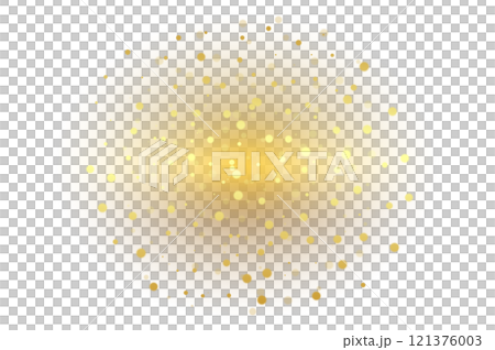 Circle gold bokeh background. Golden Glitter Burst on Background Radiant Light Effect for Elegant Designs. Abstract Golden Glow with Sparkling Particles on Canvas Luxury Background Art Circle gold bokeh background. Golden Glitter Burst on Background Radiant Light Effect for Elegant Designs. Abstract Golden Glow with Sparkling Particles on Canvas Luxury Background Art 121376003