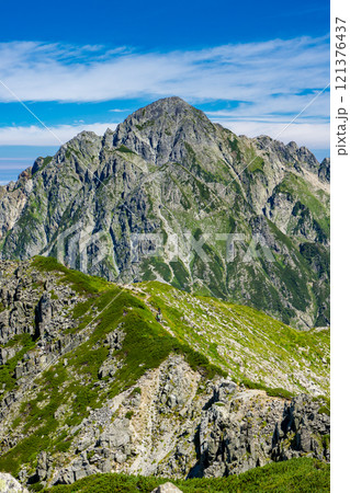 剱御前山から見る剱岳　北アルプス劔岳登山 121376437