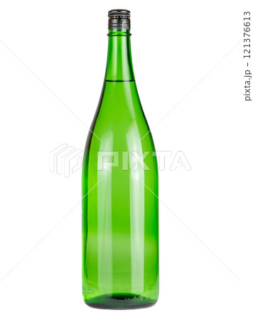 ラベルなし 一升瓶 緑 ラベルなし 一升瓶 緑 121376613