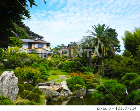 旧吉田茂邸の日本庭園（神奈川県大磯町） 121377214