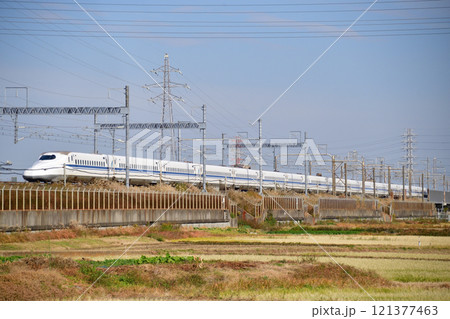 東海道新幹線　新横浜－小田原　JR東海　N700A系1000番台　G編成（東京）　LargeA 121377463