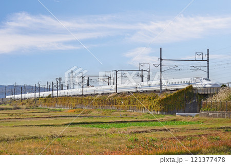 東海道新幹線 小田原-新横浜 JR東海 N700A系1000番台 G編成 LargeA のぞみ 東海道新幹線 小田原-新横浜 JR東海 N700A系1000番台 G編成 LargeA のぞみ 121377478