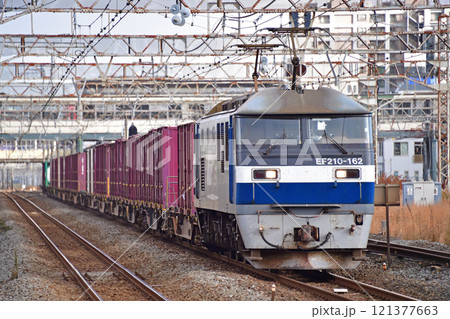 東海道本線　平塚　JR貨物　EF210-162（新鶴見） 121377663
