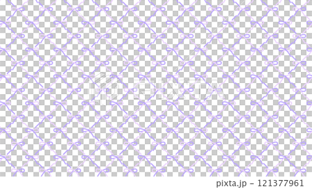 淺紫色日式緞帶格子圖案16:9 121377961