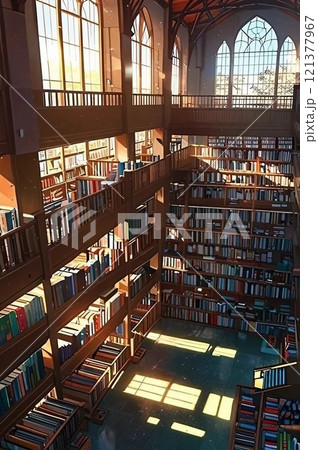不思議な図書館+mysterious library+ 121377967