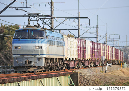 高崎線 岡部-本庄 JR貨物 EF66-127(吹田) 高崎線 岡部-本庄 JR貨物 EF66-127(吹田) 121379871