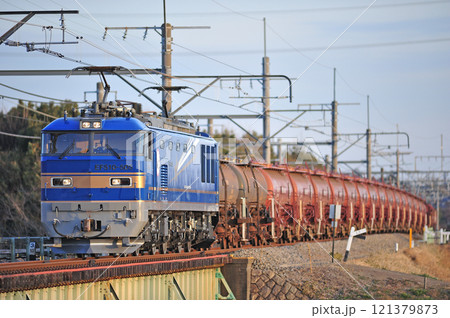 高崎線　岡部－本庄　JR東日本　EF510-505（田端）　安中貨物 121379873