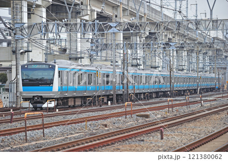 東北本線　尾久ー赤羽　JR東日本　E233系0番台　158編成（浦和） 121380062