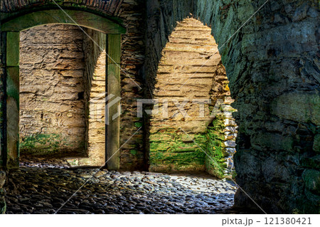 Underground accommodations used to imprison slaves 121380421