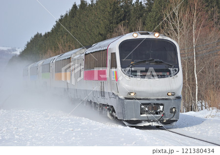 石北本線　遠軽－安国　JR北海道　キハ183系5200番台（苗穂）　流氷特急オホーツクの風 121380434