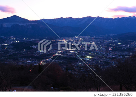 秩父の夜景 121386260
