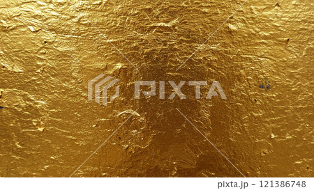 金箔の背景 121386748