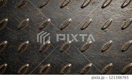 鉄の背景 121386765