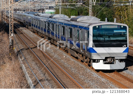 常磐線　E531系電車 121388043