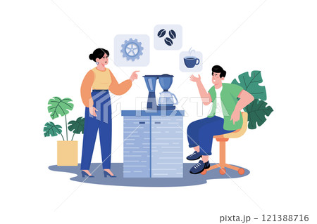 Product specialist resolving customer issues related to product usage or features. 121388716