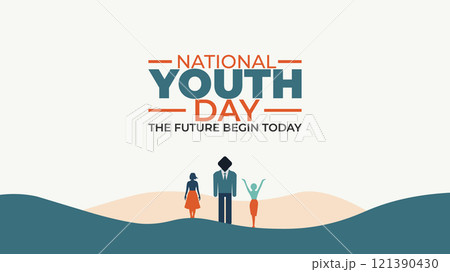 National youth day design templet 121390430