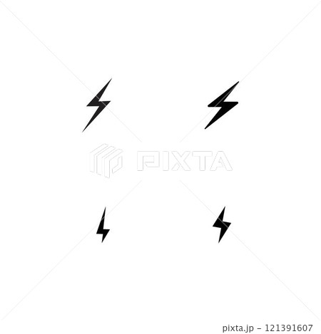 power lighting electric icon logo power lighting electric icon logo 121391607