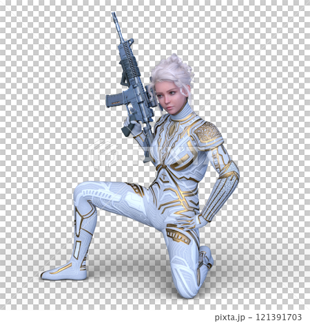  Cyberwoman 121391703