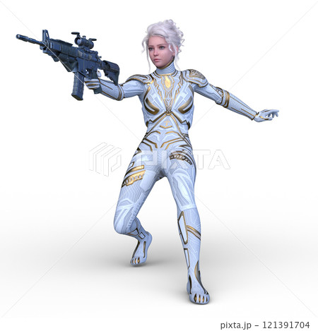 サイバーウーマン 121391704