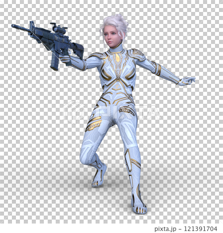 サイバーウーマン 121391704