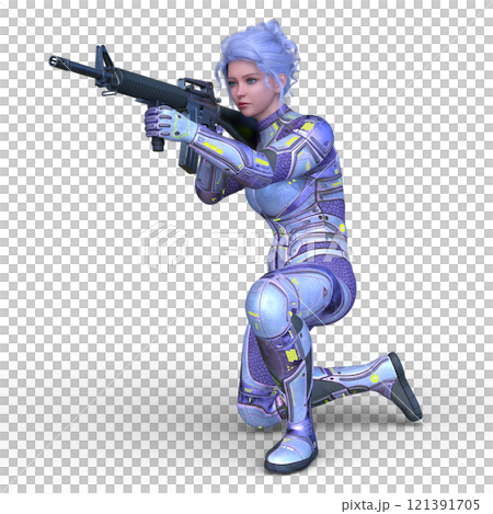 サイバーウーマン 121391705