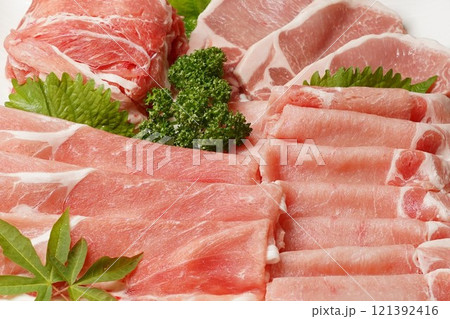 国産豚肉盛り合わせ 国産豚肉盛り合わせ 121392416