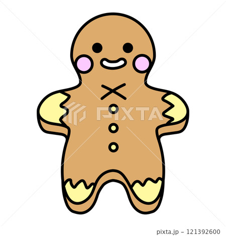 クリスマスのジンジャーマンクッキー クリスマスのジンジャーマンクッキー 121392600