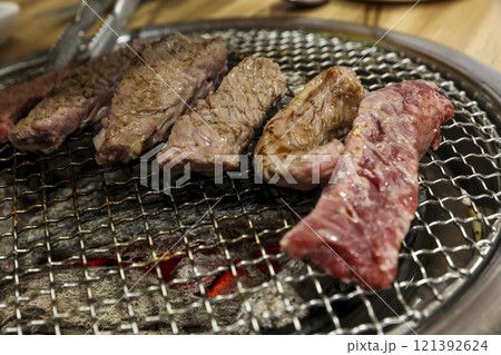 Korean beef bbq. grilled ribs Korean beef bbq. grilled ribs 121392624
