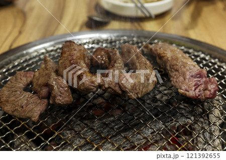 Korean beef bbq. grilled ribs Korean beef bbq. grilled ribs 121392655