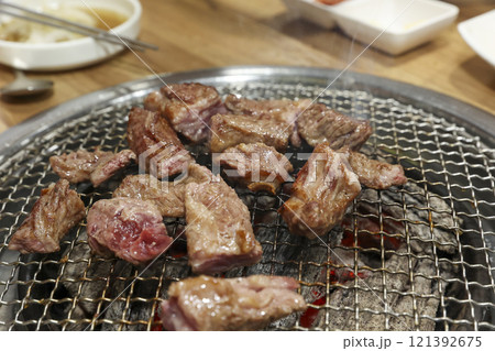 Korean beef bbq. grilled ribs Korean beef bbq. grilled ribs 121392675