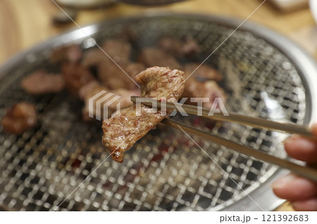 Korean beef bbq. grilled ribs Korean beef bbq. grilled ribs 121392683