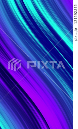 Neon Wavy Line Background 121392856