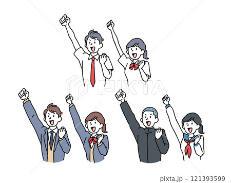 応援する人_学生 121393599