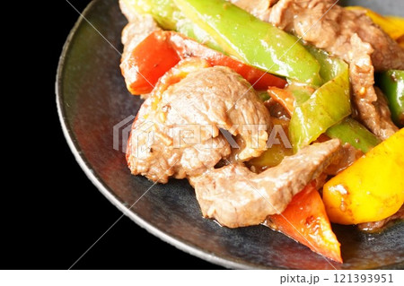 牛ハラミの野菜炒め 牛ハラミの野菜炒め 121393951