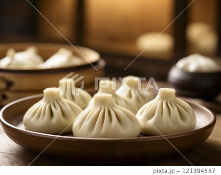 蒸し饅頭 蒸しまんじゅう 蒸かしまんじゅう 121394587
