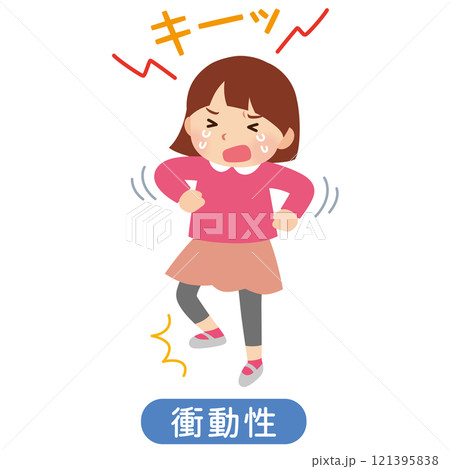 衝動性　すぐにキレる子ども　発達障害　癇癪 121395838