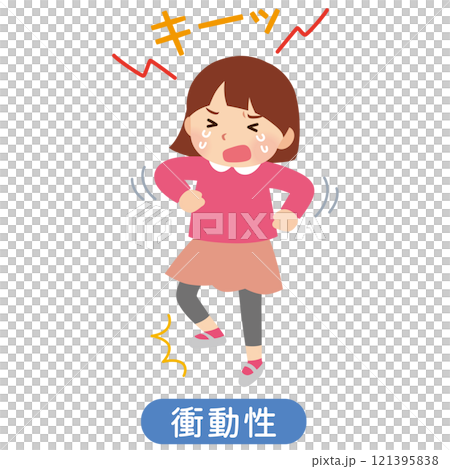 衝動性　すぐにキレる子ども　発達障害　癇癪 121395838