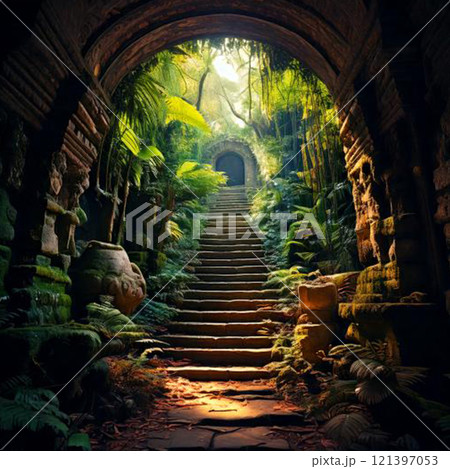 遺跡から外への階段3 遺跡から外への階段3 121397053